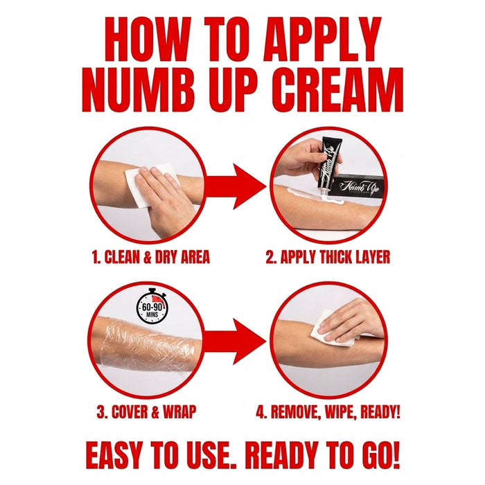 NUMB UP NUMBING CREAM